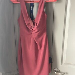 Mauve mini dress lulus
